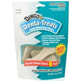Dingo Dental Treats Teeth Whitening Chews   8 Pack   9.6 oz.