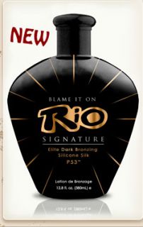 Rio Blame It On Rio Signature Tanning lotion
