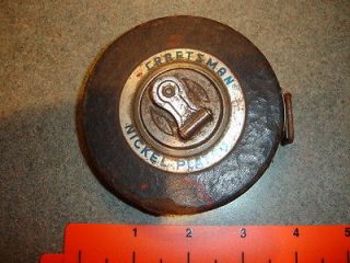   Collectible 50 CRAFTSMAN Nickel Plated Tape Measure Made In USA