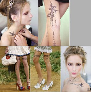 Chanel temporary tattoo LIMITED EDITION 55 design set