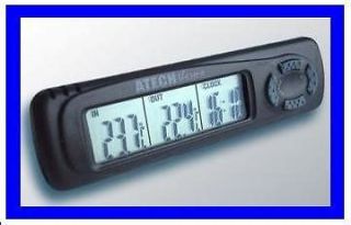 ATech Digital Indoor Outdoor Car Thermometer Ice Alert