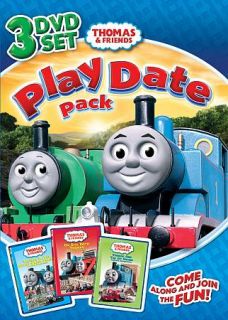 Thomas Friends Play Date Pack DVD, 2011, 3 Disc Set