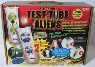 Nuvo ELECTRONIC TEST TUBE ALIENS EVIL COLLECTORS KIT RARE VHTF Dodec 