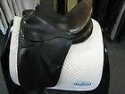 used county competitor dressage saddle 16 5 black 7 day trial 14 days 
