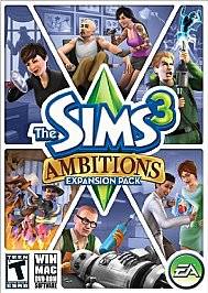 The Sims 3 Ambitions Expansion Pack PC, 2010