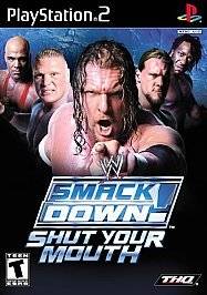 WWE SmackDown Shut Your Mouth   PS2 Disc Only