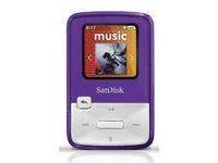 SanDisk Sansa Clip Zip Purple (4 GB) Digital Media Player