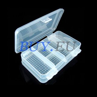 Double deck 10 grid Portable Plastic Tool Storage Box