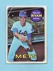 New York Mets Nolan Ryan 1969 Topps #533 Vg Condition 2nd Year