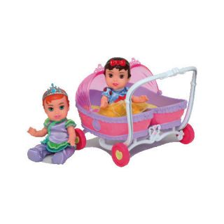   Princess Little Princess Twinsies Stroller set  Snow White & Ariel