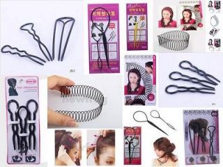 1pc Magic Fashion Hair Styling Tool Hair Pin Bun Maker Clip Pin 