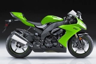 KAWASAKI TOUCH UP PAINT ZX6R ZX10R ETC 06 11 LIME GREEN