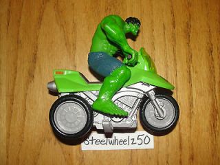 Incredible Hulk Zoom N Go Chopper Trike Action Figure ATV Motorcycle 