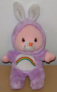 EASTER CHEER CARE BEAR PLUSH Stuffed Bunny Outfit Rabbit Ears 