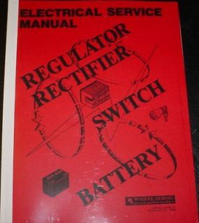 Toro Wheel Horse Electrical Service Manual   A, B, and C models