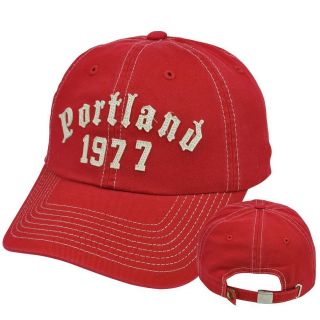 WHL Top of World Portland Winterhawks Hat Applique Garment Washed 