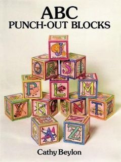ABC Punch Out Blocks (Punch Out Paper Toys) Cathy Beylon