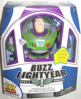 BUZZ LIGHTYEAR Toy Story Collection 12 Talking Figure Disney Pixar 