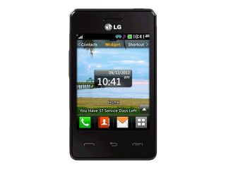 LG 840G   Black (TracFone) Smartphone triple minutes