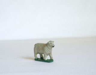   Adult Sheep Cast Iron Figure Farm Animal Diorama Railroad Toy Antique