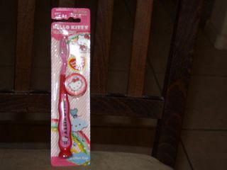 HELLO KITTY TRAVEL TOOTHBRUSH KIT AND CAP NEW/SEALED GREAT GIFT 1 cent