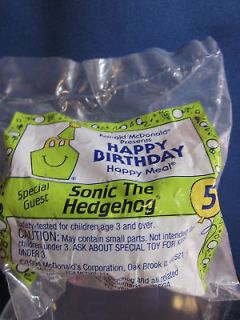 McDonalds 1994 Happy Meal Toy Sonic The Hedgehog #5