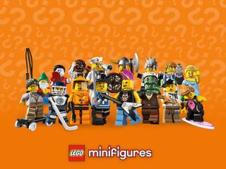   Series 4 Choose your Minifigure NEW sealed pkg. Hockey player