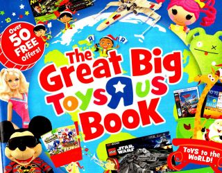 TOYS R US COLLECTORS 2011 HOLIDAY CHRISTMAS TOY SALE BIG BOOK CATALOG 