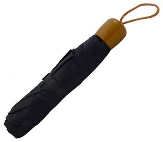   Professional Black Mini Outdoor Rain Sun Umbrella Travel Compact New
