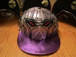 Transformers Decepticons Big Face New Era Hat PICK YOUR SIZE NWT
