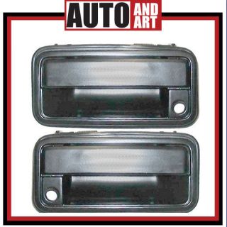   Set Outside Outer Door Handle Chevy GMC Pickup Truck SUV Aftermarket