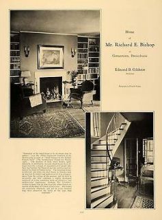 1926 Article Richard E. Bishop Home Edmund B. Gilchrist   ORIGINAL