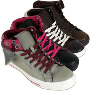 Converse All Star Ladies Womens Shoes CT PC2 MID Ankle Boot Leather 