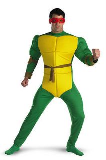   Mutant Ninja Turtles Raphael Classic Muscle Adult Costume Size42 46