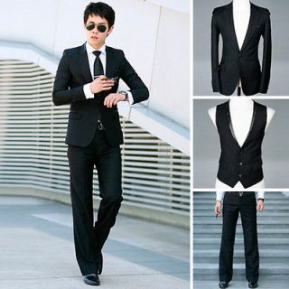 Fashion Tuxedos Formal Suits Cool Mens slim fit wedding Dress Suits 