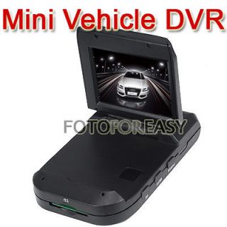   Color LCD Mini Vehicle Car HD DVR Cam Video Road Recorder 4 LED TV Out