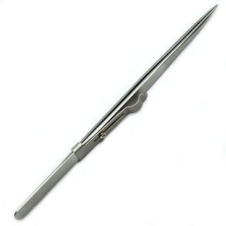 Diamond Gemstone Tweezers with side lock indented serrated Tips for 