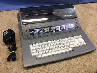 BROTHER WP 7700CJ WHISPER WRITER COLOR WORD PROCESSOR TYPEWRITER+1.44 