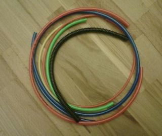 Red blue yellow green tubing 1 4 splitloom Ghostbusters Proton Pack 