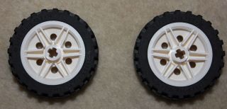   lego 56904 WHEEL 30MM D. X 14MM and TIRE tyres 43.2 X 14 10220 7637