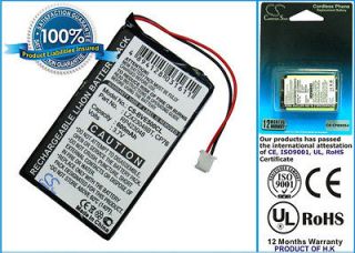 600mAh Battery For Verve 500 Red Grundig Calios 1, Calios 1A, Calios 