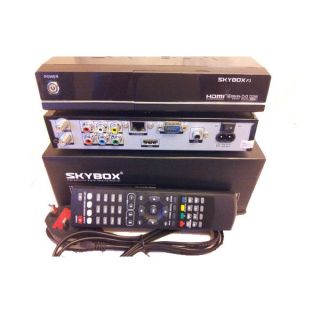 SKYBOX F3 HD*** + 2PIN US PLUG, HDMI, USB WIFI, UPGRADE OPENBOX S11 