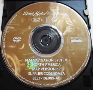   Mariner & Hybrid Navigation DVD Map 6P Update Disc / 8L2T 10E989 AF