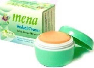 MENA Extra Whitening Herbal Mineral Renewal Cream 3g.