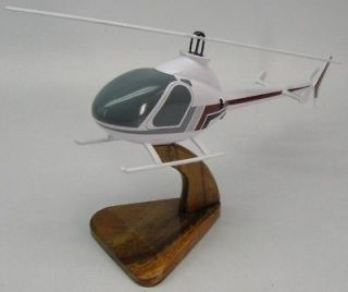 Rotorway Exec 90 Helicopter Desk Wood Model Large FS
