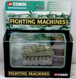 Corgi Showcase Fighting Machines M 48 U.S.Marine Corps