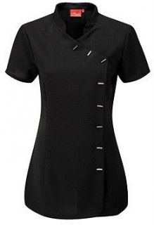 Beauty therapist Salon Spa uniform Nail tunic   Black  14 new