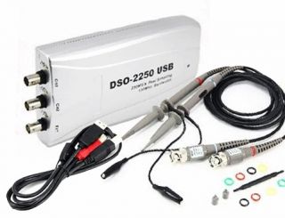 DSO2250 PC USB 100MHZ 250MS/s Digital Storage Oscilloscope