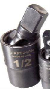 Craftsman Impact Swivel Universal Joint Socket Adapter, 1/2 in. Drive