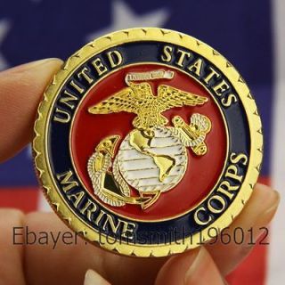 United States Marine Corps Vietnam Memorial / Challenge Coin USMC 034